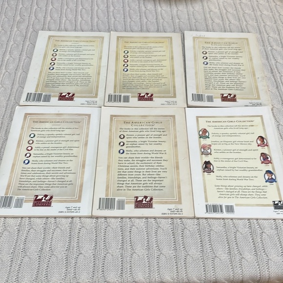 American girl books 6 in lot. Good condition. See pics for titles No stray marks - Picture 8 of 12
